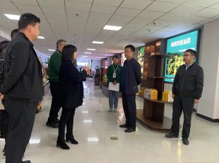 州農投集團在水發農投通道物流公司、河州力量公司調研